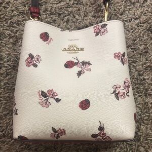 Coach White Floral/Ladybug Women's Bag